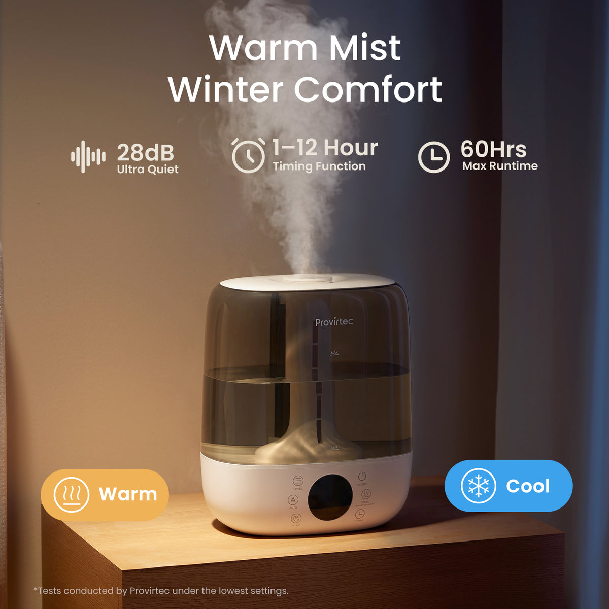 MistGrove humidifier at home