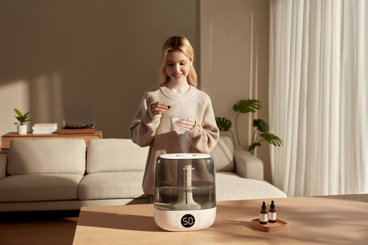 MistGrove humidifier at home