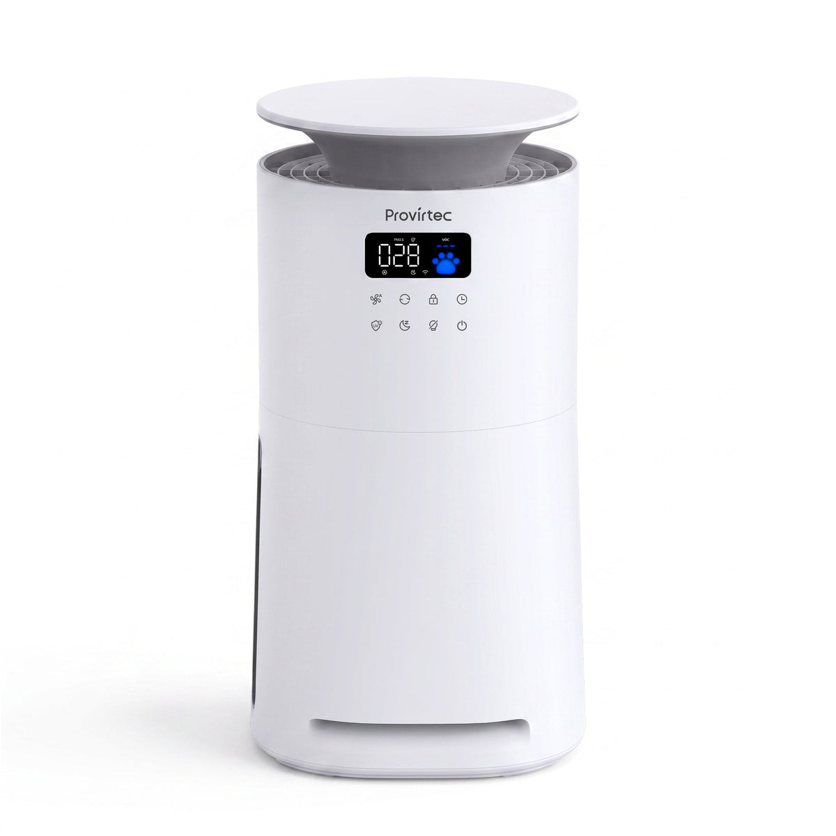 Pawtent Ultra air purifier in White on a white background detail view 6